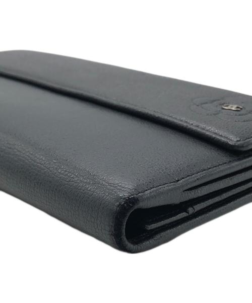 CHANEL（シャネル）CHANEL (シャネル) 2つ折り財布 ブラック サイズ:下記参照の古着・服飾アイテム