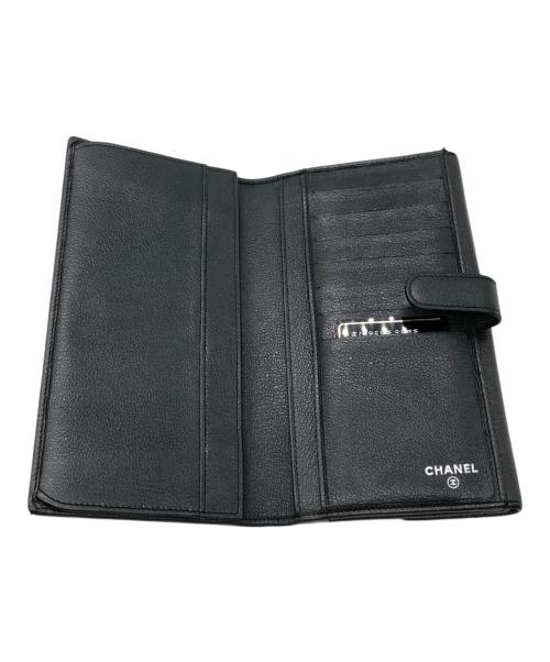 CHANEL（シャネル）CHANEL (シャネル) 2つ折り財布 ブラック サイズ:下記参照の古着・服飾アイテム