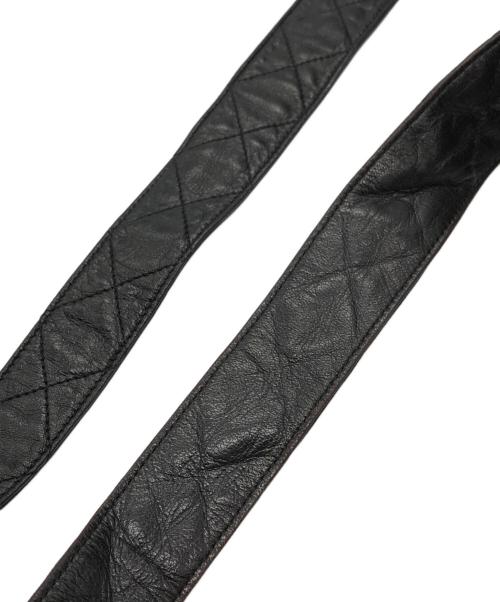 CHANEL（シャネル）CHANEL (シャネル) タッセルマトラッセフラップショルダーバッグ ブラック サイズ:下記参照の古着・服飾アイテム