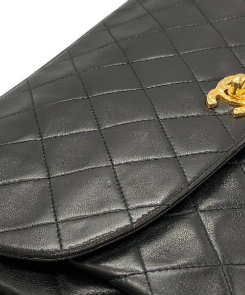CHANEL（シャネル）CHANEL (シャネル) タッセルマトラッセフラップショルダーバッグ ブラック サイズ:下記参照の古着・服飾アイテム