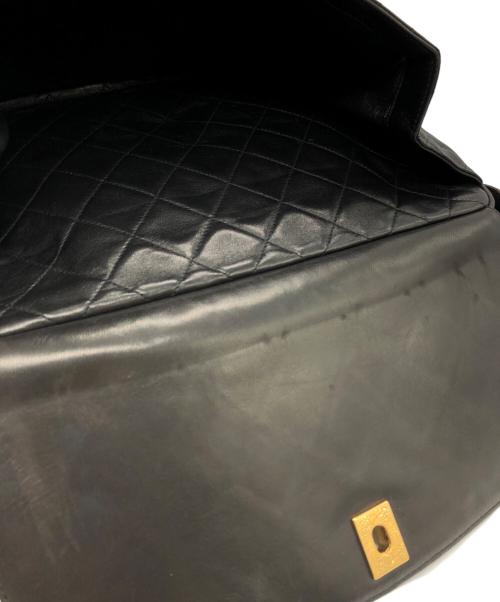 CHANEL（シャネル）CHANEL (シャネル) タッセルマトラッセフラップショルダーバッグ ブラック サイズ:下記参照の古着・服飾アイテム