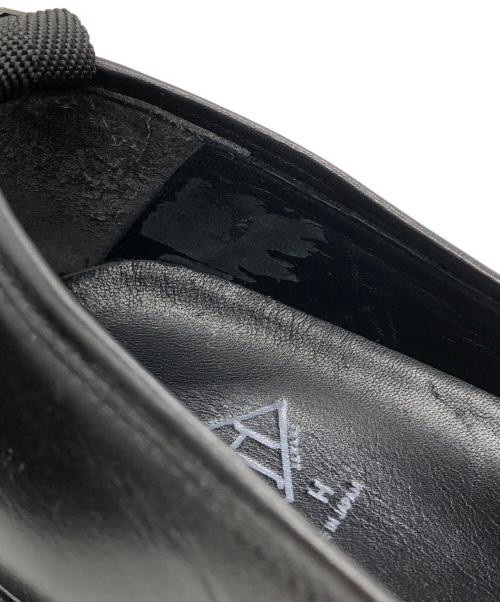 W.H（ダブルエイチ）W.H (ダブルエイチ) ローファー ブラック サイズ:6.5の古着・服飾アイテム