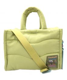 Coachtopia（コーチトピア）の古着「Loop Mini Puffy Tote2WAY」｜黄緑