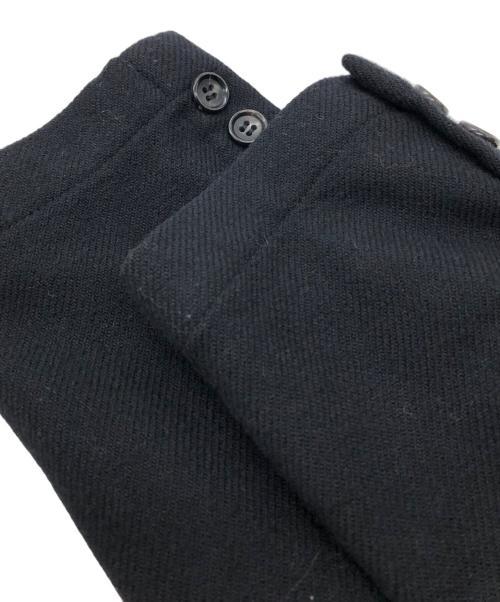 tricot COMME des GARCONS（トリココムデギャルソン）tricot COMME des GARCONS (トリココムデギャルソン) メルトンコート ブラック サイズ:Mの古着・服飾アイテム