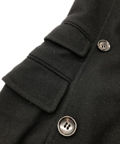 tricot COMME des GARCONS（トリココムデギャルソン）tricot COMME des GARCONS (トリココムデギャルソン) メルトンコート ブラック サイズ:Mの古着・服飾アイテム