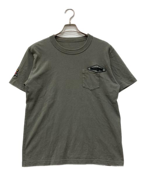 sacai（サカイ）sacai (サカイ) Patch T Shirt グレー サイズ:2の古着・服飾アイテム