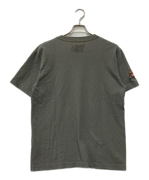 sacai（サカイ）sacai (サカイ) Patch T Shirt グレー サイズ:2の古着・服飾アイテム