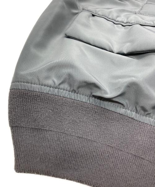 sacai（サカイ）sacai (サカイ) Nylon Twill Jacket グレー サイズ:1の古着・服飾アイテム