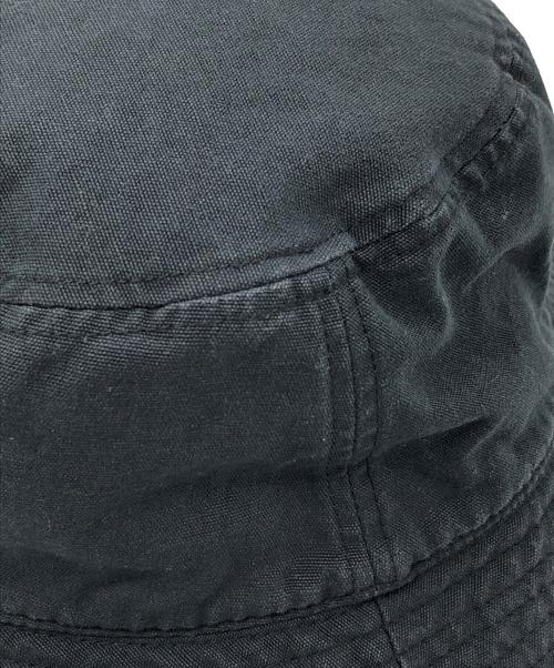 STONE ISLAND（ストーンアイランド）STONE ISLAND (ストーンアイランド) バケットハット ブラック サイズ:XLの古着・服飾アイテム
