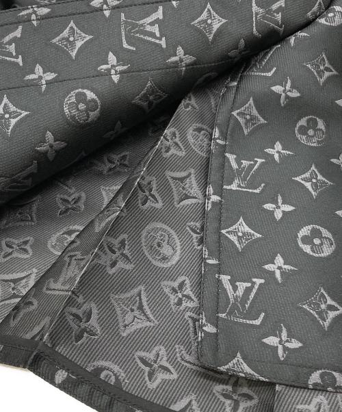 LOUIS VUITTON（ルイ ヴィトン）LOUIS VUITTON (ルイ ヴィトン) スキューバーモノグラムトレンチコート ブラック サイズ:40の古着・服飾アイテム