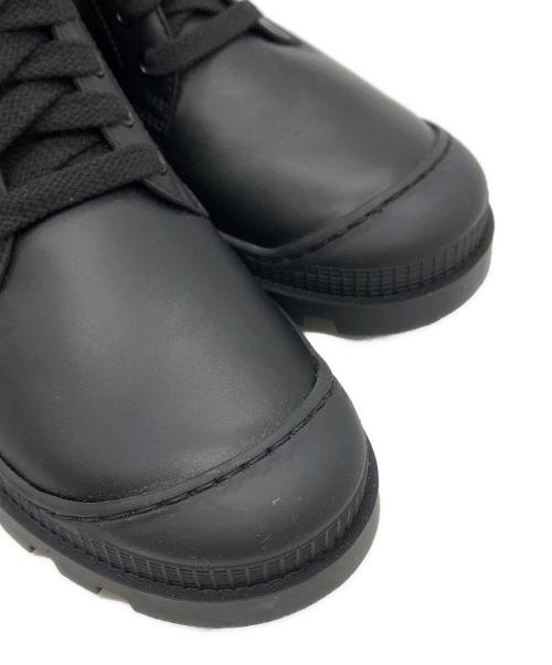 LOEWE（ロエベ）LOEWE (ロエベ) カーフスキン コンバット ブーツ ブラック サイズ:38の古着・服飾アイテム