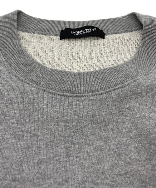UNDERCOVER（アンダーカバー）UNDERCOVER (アンダーカバー) クルーネックスウェット グレー サイズ:4の古着・服飾アイテム