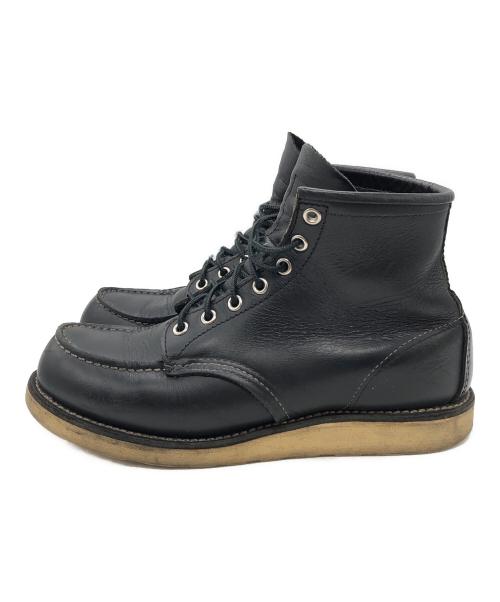 RED WING（レッドウィング）RED WING (レッドウィング) 6-inch Classic Moc ブラック サイズ:25cmの古着・服飾アイテム
