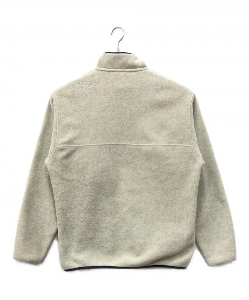 Patagonia（パタゴニア）Patagonia (パタゴニア) Lightweight Synchilla Snap-T ベージュ サイズ:Mの古着・服飾アイテム