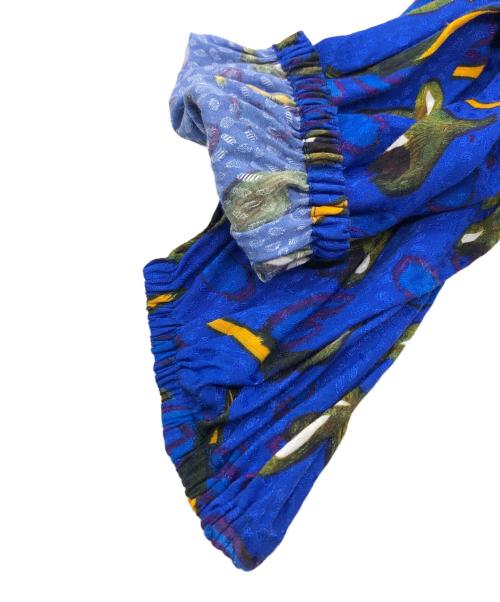 christian wijnants（クリスチャン ワイナンツ）christian wijnants (クリスチャン ワイナンツ) 花柄ワンピース ブルー サイズ:34の古着・服飾アイテム