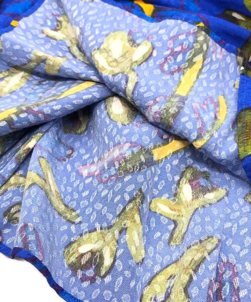 christian wijnants（クリスチャン ワイナンツ）christian wijnants (クリスチャン ワイナンツ) 花柄ワンピース ブルー サイズ:34の古着・服飾アイテム