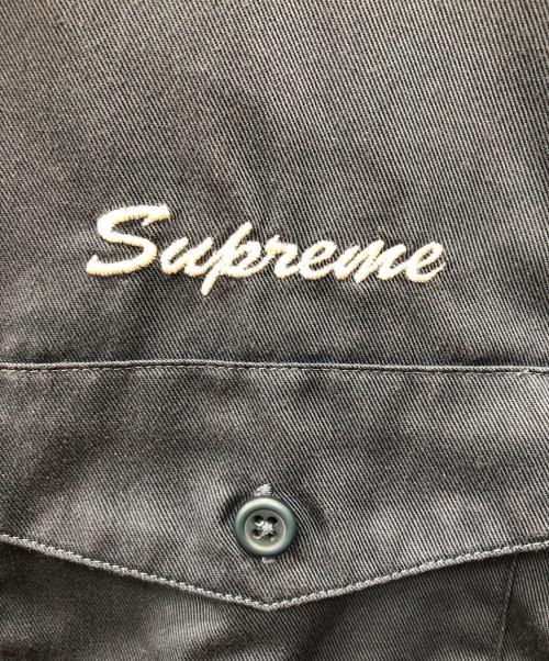 SUPREME（シュプリーム）SUPREME (シュプリーム) WASTE WORK SHIRT ネイビー サイズ:Ｓの古着・服飾アイテム