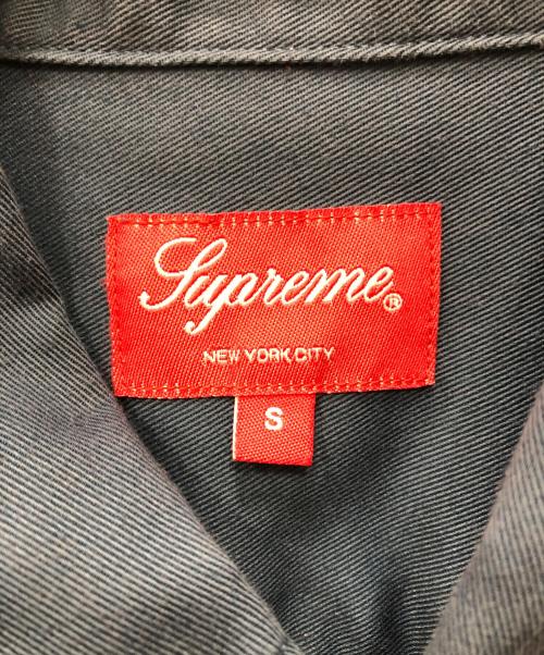 SUPREME（シュプリーム）SUPREME (シュプリーム) WASTE WORK SHIRT ネイビー サイズ:Ｓの古着・服飾アイテム