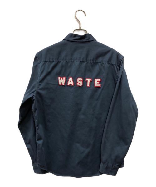 SUPREME（シュプリーム）SUPREME (シュプリーム) WASTE WORK SHIRT ネイビー サイズ:Ｓの古着・服飾アイテム