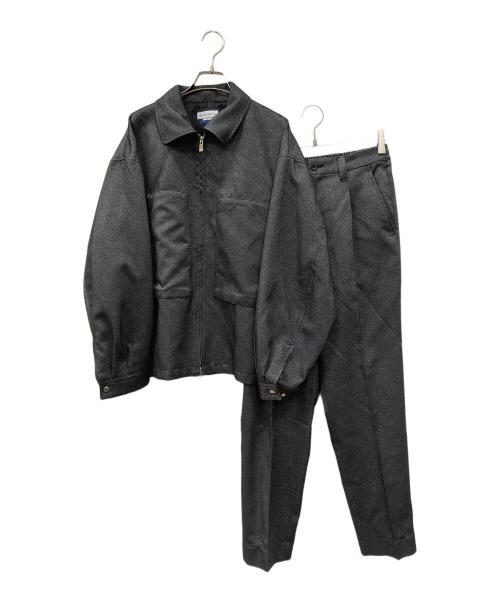 MAISON SPECIAL（メゾンスペシャル）MAISON SPECIAL (メゾンスペシャル) テックツイードSOLOTEX/ソロテックス プライムオーバーセットアップ グレー サイズ:01の古着・服飾アイテム