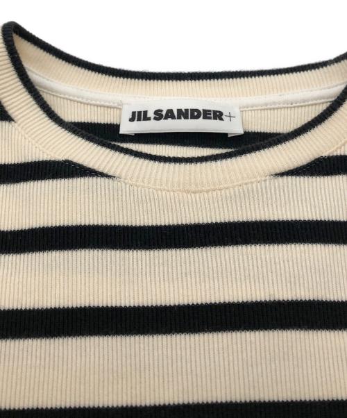 JIL SANDER+（ジルサンダープラス）JIL SANDER+ (ジルサンダープラス) ボーダーTシャツ ベージュ サイズ:XSの古着・服飾アイテム
