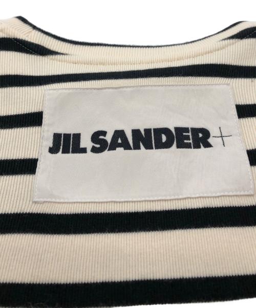 JIL SANDER+（ジルサンダープラス）JIL SANDER+ (ジルサンダープラス) ボーダーTシャツ ベージュ サイズ:XSの古着・服飾アイテム