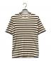 JIL SANDER+（ジルサンダープラス）の古着「ボーダーTシャツ」｜ベージュ