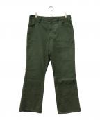 Dickiesディッキーズ）の古着「ワークパンツ」｜オリーブ