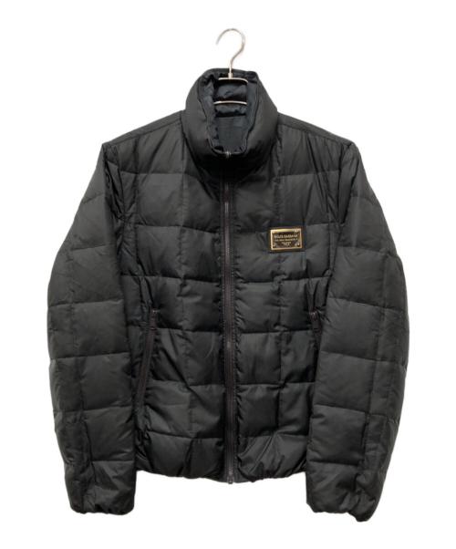 DOLCE & GABBANA（ドルチェ＆ガッバーナ）DOLCE & GABBANA (ドルチェ＆ガッバーナ) ダウンジャケット ブラック サイズ:46の古着・服飾アイテム