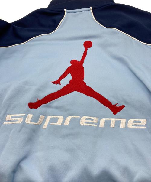 JORDAN（ジョーダン）JORDAN (ジョーダン) SUPREME (シュプリーム) トラックジャケット スカイブルー サイズ:Mの古着・服飾アイテム
