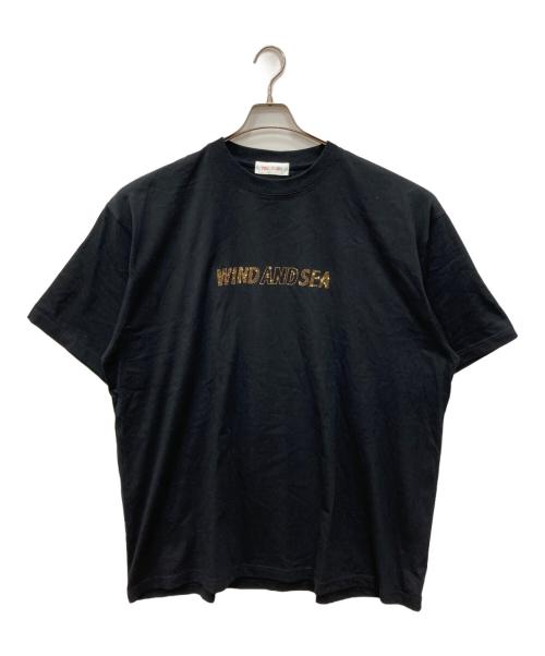 YOU AND SEA（ユーアンドシー）YOU AND SEA (ユーアンドシー) RHINESTONE TEE ブラック サイズ:XXLの古着・服飾アイテム