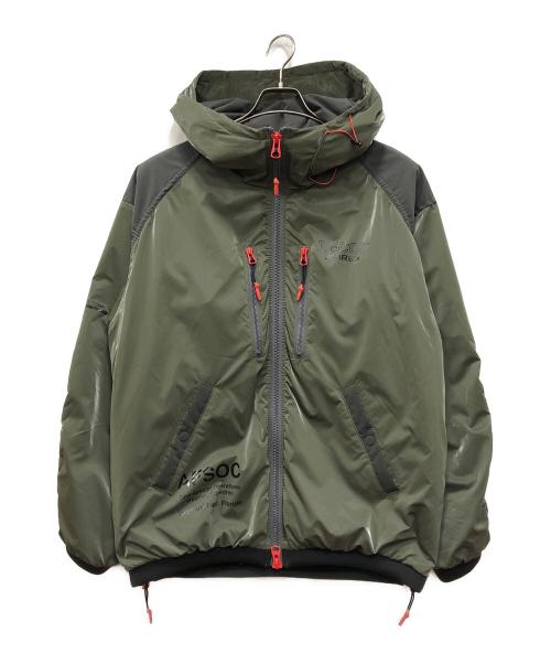 AVIREX（アヴィレックス）AVIREX (アヴィレックス) COMBAT PARKA グリーン サイズ:Lの古着・服飾アイテム