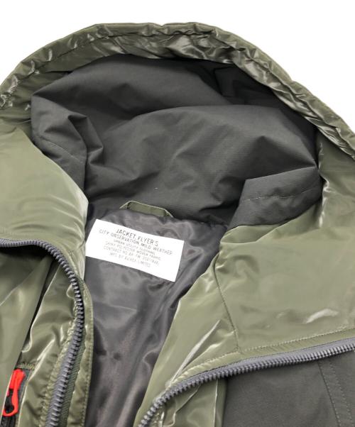 AVIREX（アヴィレックス）AVIREX (アヴィレックス) COMBAT PARKA グリーン サイズ:Lの古着・服飾アイテム