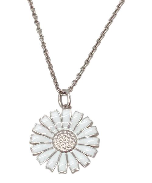 Georg Jensen（ジョージジェンセン）Georg Jensen (ジョージジェンセン) デイジーネックレス ホワイト サイズ:下記参照の古着・服飾アイテム