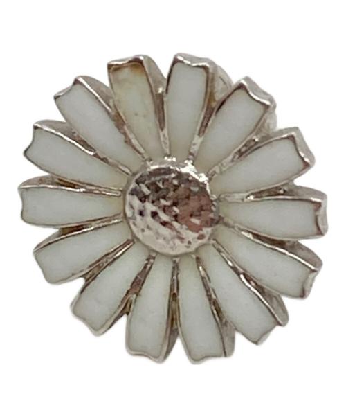 Georg Jensen（ジョージジェンセン）Georg Jensen (ジョージジェンセン) 花形ピアス ホワイト サイズ:下記参照の古着・服飾アイテム