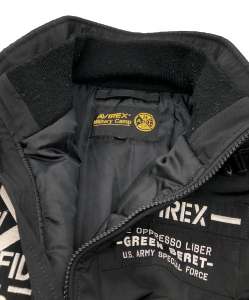 AVIREX（アヴィレックス）AVIREX (アヴィレックス) AMC MA-1 MOD フライトジャケット ブラック サイズ:Lの古着・服飾アイテム