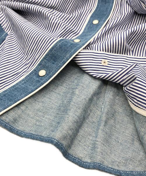 sacai（サカイ）sacai (サカイ) ウエスタンシャツ インディゴ サイズ:2の古着・服飾アイテム