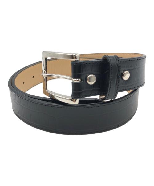 WACKO MARIA（ワコマリア）WACKO MARIA (ワコマリア) CROCODILE BELT ブラック サイズ:36の古着・服飾アイテム
