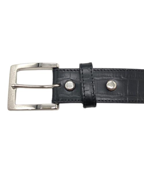 WACKO MARIA（ワコマリア）WACKO MARIA (ワコマリア) CROCODILE BELT ブラック サイズ:36の古着・服飾アイテム