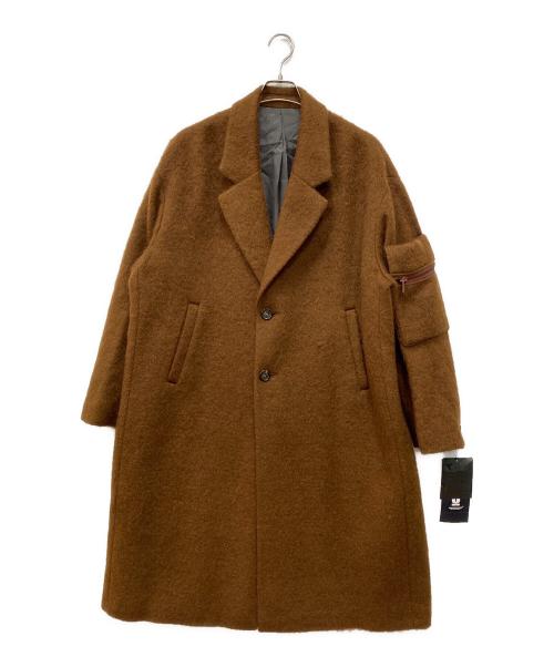 UNDERCOVER（アンダーカバー）UNDERCOVER (アンダーカバー) モヘアウールシャギーチェスターコート ベージュ サイズ:M 未使用品の古着・服飾アイテム
