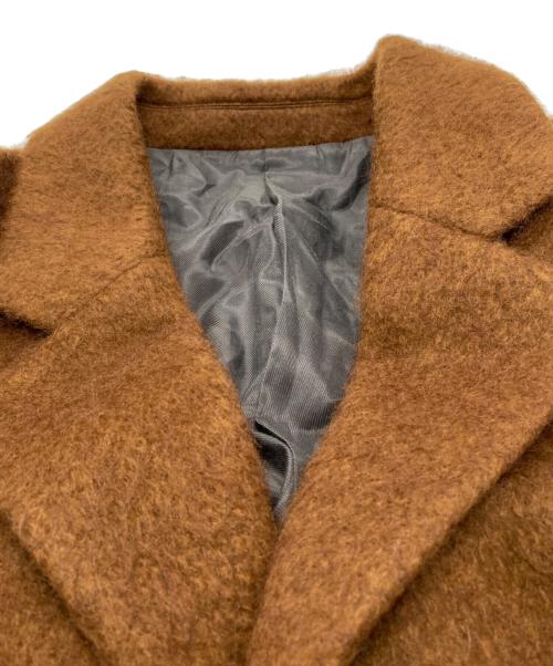 UNDERCOVER（アンダーカバー）UNDERCOVER (アンダーカバー) モヘアウールシャギーチェスターコート ベージュ サイズ:M 未使用品の古着・服飾アイテム