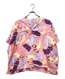 BEAMS×Sun Surf（ビームス×サンサーフ）の古着「セーラーシャツ」｜ピンク