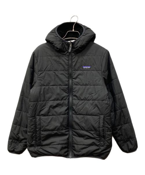 Patagonia（パタゴニア）Patagonia (パタゴニア) キッズ・リバーシブル・レディ・フレディ・フーディ ブラック サイズ:XL（キッズ規格）の古着・服飾アイテム