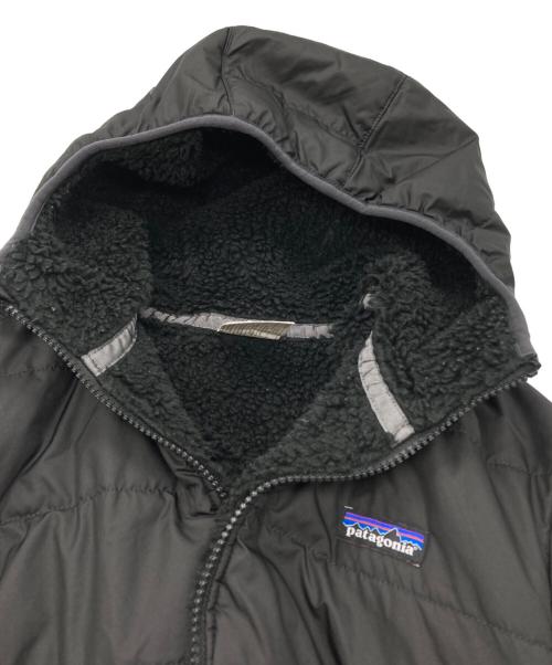 Patagonia（パタゴニア）Patagonia (パタゴニア) キッズ・リバーシブル・レディ・フレディ・フーディ ブラック サイズ:XL（キッズ規格）の古着・服飾アイテム