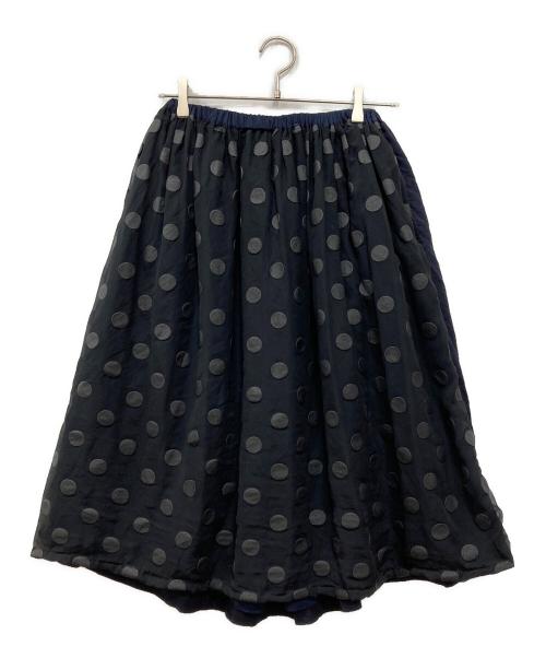 tricot COMME des GARCONS（トリココムデギャルソン）tricot COMME des GARCONS (トリココムデギャルソン) 切り替えスカート ネイビー サイズ:下記参照の古着・服飾アイテム