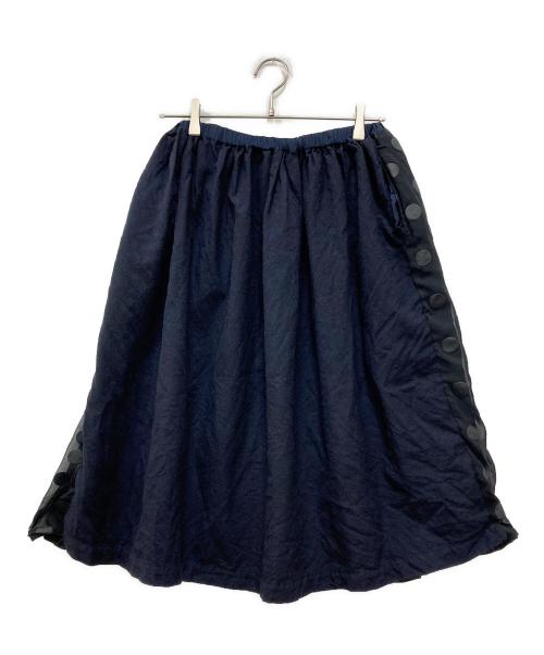 tricot COMME des GARCONS（トリココムデギャルソン）tricot COMME des GARCONS (トリココムデギャルソン) 切り替えスカート ネイビー サイズ:下記参照の古着・服飾アイテム