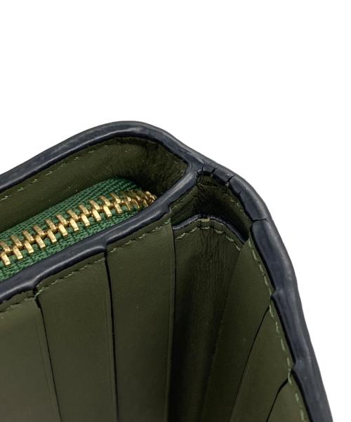 LOEWE（ロエベ）LOEWE (ロエベ) ラウンドファスナー財布 黄緑 サイズ:下記参照の古着・服飾アイテム