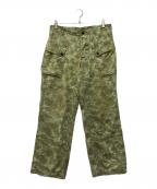 YMCLKYワイエムシーエルケーワイ）の古着「モンキーパンツ」｜グリーン