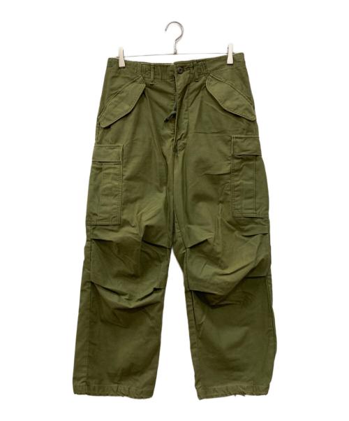 US ARMY（ユーエスアーミー）US ARMY (ユーエスアーミー) M-65カーゴパンツ グリーン サイズ:SMALL-REGULARの古着・服飾アイテム