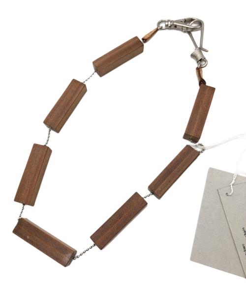 HENDER SCHEME（エンダースキーマ）HENDER SCHEME (エンダースキーマ) ブロックウォレットチェーン ブラウン サイズ:FREEの古着・服飾アイテム